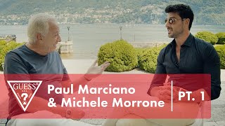 Part One Sit Down with Michele Morrone and Paul Marciano [upl. by Sidwell]