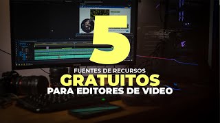 5 Páginas Para Bajar RECURSOS GRATUITOS Para Editores  Música Videos Sonidos Y MÁS [upl. by Ogirdor]