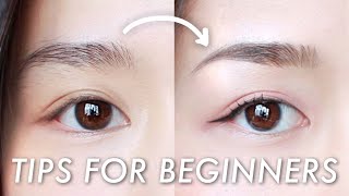 Eyebrow Shaping at Home  Easy Beginner Tutorial [upl. by Helman159]