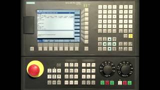 SINUMERIK 808D Tutorial Milling Part 18  Cycle840 Tapping [upl. by Broddy910]