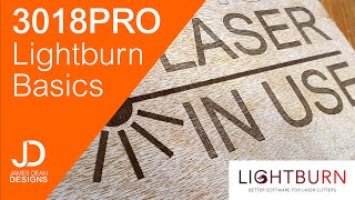 3018 PRO  Getting started with Lightburn [upl. by Etselec]