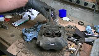 How to Remove Stuck Caliper Pistons [upl. by Leinahtan]