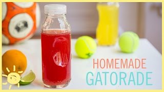 EAT  Homemade Gatorade [upl. by Rialcnis805]