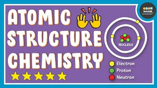 Atomic Structure Protons Electrons amp Neutrons  Chemistry [upl. by Kameko]