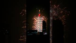 Taiwans Taipei 101  New Years Fireworks 2025 [upl. by Agata]