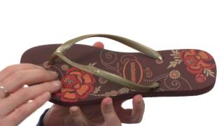 Havaianas Slim Organic Flip Flops SKU8501438 [upl. by Junno]