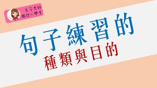 【翰林國語小學堂】 句子練習種類與目的 [upl. by Kahler]