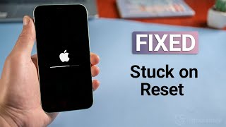 How to Fix iPhone Stuck on Factory Reset Screen 3 Ways [upl. by Acisey]