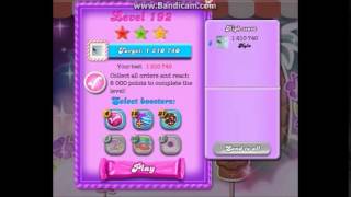 IMPOSSIBLE Candy Crush Saga Four Move Bombs EVERYWHERE [upl. by Blaire]