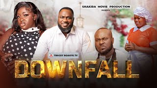 DOWNFALL FULL MOVIE Tracey Boakye Frank Badu Ntiamoah Bernice Sylvester [upl. by Hollister]