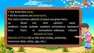 Class 6 Adverbs [upl. by Bourque]