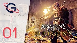 ASSASSINS CREED ORIGINS FR 1  Bienvenue en Égypte [upl. by Vena]