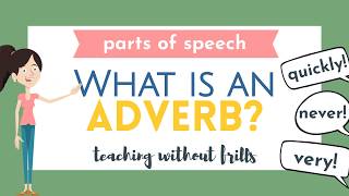 Parts of Speech for Kids What is an Adverb [upl. by Lewej]