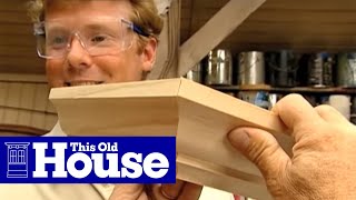 How to Cut Crown Molding  This Old House [upl. by Little]