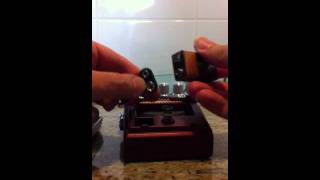 How to change a battery in a Digitech Pedal Effect [upl. by Peti]