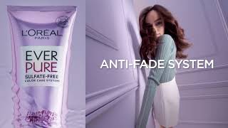 L’Oréal Paris EverPure Sulfate Free Hair Care Care for Color Treated Hair [upl. by Fradin567]