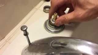 Tutorial Delta Faucet Cartridge Replacement [upl. by Tengler811]