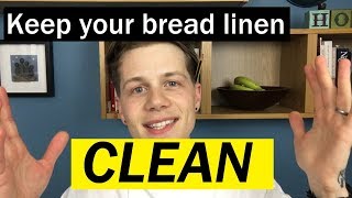 79 How to CLEAN your Bread Linen  Bake with Jack [upl. by Janean]