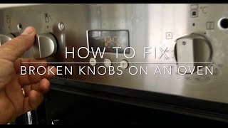 How to Fix Broken Oven Knobs  Cooker Knob [upl. by Adnola]