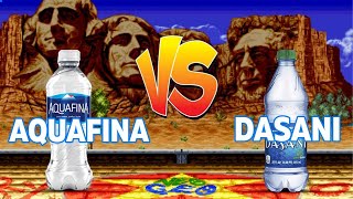 Aquafina vs Dasani Which water is better We test them both right here [upl. by Ahsei]