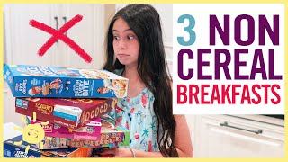 EAT  3 NonCereal Breakfasts Your Kids Can Make [upl. by Wei970]