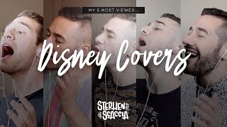 MY 5 MOST VIEWED DISNEY COVERS  Stephen Scaccia [upl. by Cris735]