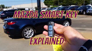 Mazda Smart Key Explained [upl. by Ramhaj]