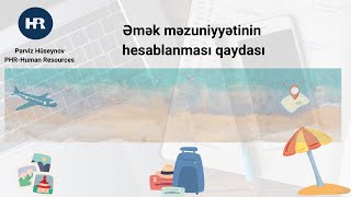 Məzuniyyət haqqının hesablanması qaydası [upl. by Megdal878]