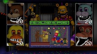 Ultimate Custom Night  Fixed Nightmare Animatronics  Fredbears Family Diner office Mod [upl. by Fonseca]