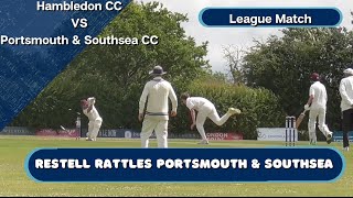 Hambledon CC V Portsmouth amp Southsea CC [upl. by Rosalia798]