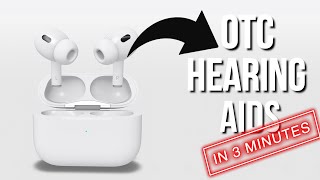 Turn Your AirPods Pro 2nd Gen into Hearing Aids in Under 3 Minutes [upl. by Chev]