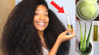 How To Properly Make Aloe vera Oil For Extreme Hair Growth [upl. by Edda]