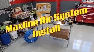 Rapid Air Maxline Air System Install Speedys Garage [upl. by Cullan]