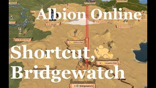 Albion Online  Caerleon to Bridgewatch fast almost safely [upl. by Pattani]