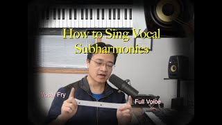 Tutorial  Vocal Subharmonics How to Sing Subharmonics [upl. by Inuat]