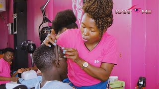 The salon mathematician Fresh comedy Kansiime Anne African comedy [upl. by Kirbie792]