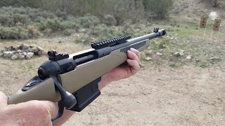 Savage 10110 Scout Rifle in 450 Bushmaster [upl. by Hazelton]