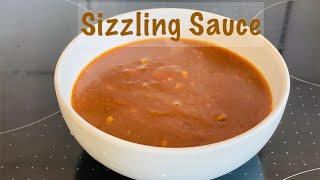 Sizzling Sauce Recipe  Restaurant Style Sauce [upl. by Merla]