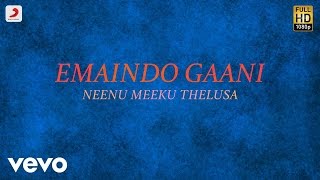 Nenu Meeku Thelusa  Yenno Yenno Video  Manchu Manoj Sneha [upl. by Laenahtan9]