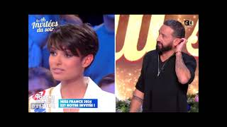 TPMP Miss France Eve Gilles se lache face à Cyril Hanouna [upl. by Mackey]