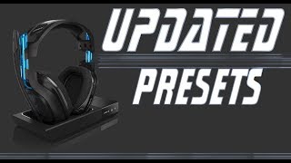 ASTRO A50  Best Preset  UPDATED PCXboxOnePS4 [upl. by Ennaj]