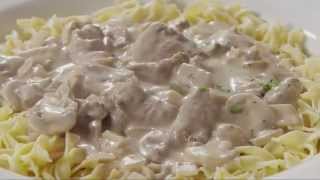 Easy Beef Stroganoff Recipe in 30 Minutes [upl. by Aihselat]