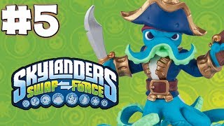 SKYLANDERS SWAP FORCE GAMEPLAY WALKTHROUGH  PART 5  Kaos Face Jumper [upl. by Inohtna]