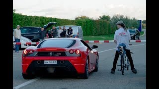 Rocket Bicycle World Record ǀ 333 kmh 207 mph ǀ Rider François Gissy [upl. by Akila]