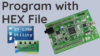 How to program a HEX file to the STM32F4 Discovery Board [upl. by Mcafee481]