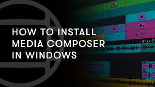 Media Composer Installation Windows [upl. by Adnilak]