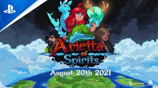 Arietta of Spirits  Launch Trailer  PS4 [upl. by Malsi]