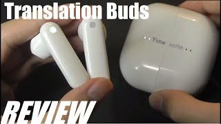 REVIEW Timekettle M2 AI Smart Translator Earbuds TWS Bluetooth 50 [upl. by Iaria444]