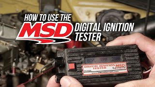 How to Use MSD’s Ignition Tester [upl. by Awahsoj203]