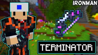 THE IRONMAN TERMINATOR Hypixel Skyblock IRONMAN 111 [upl. by Conrado538]